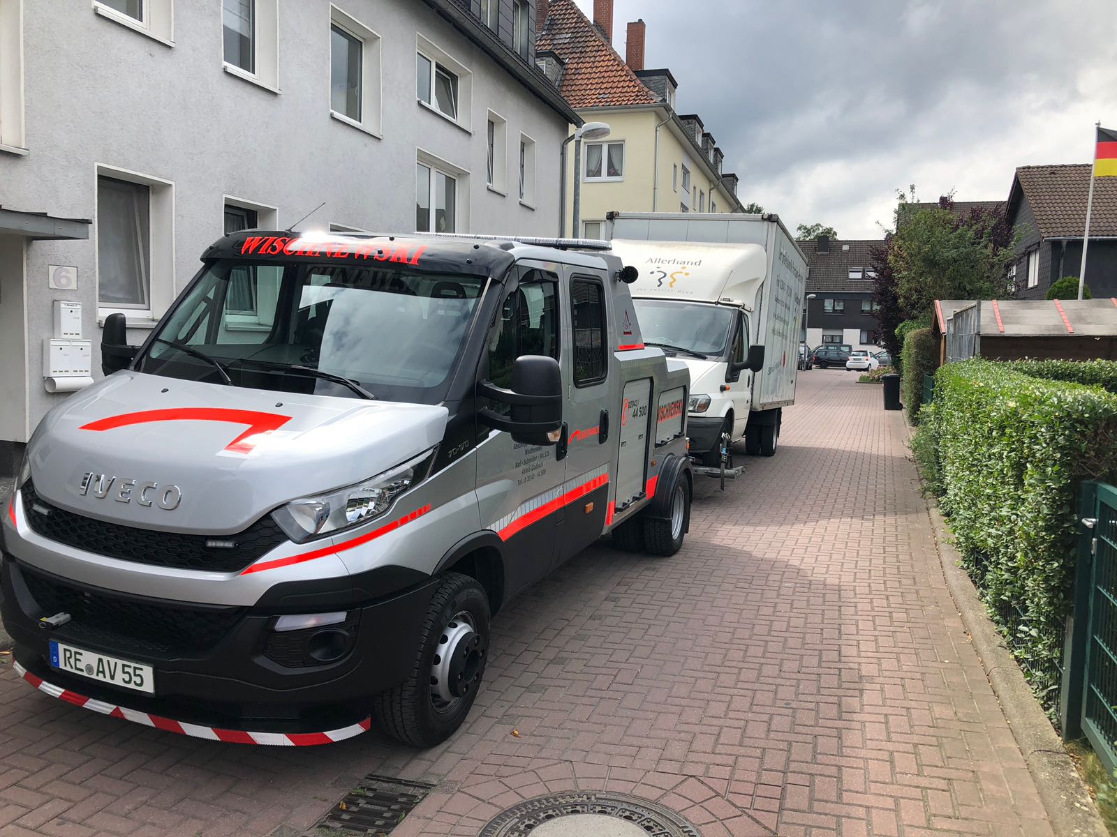 Abschleppdienst Wischnewski mit moderner Einsatztechnik