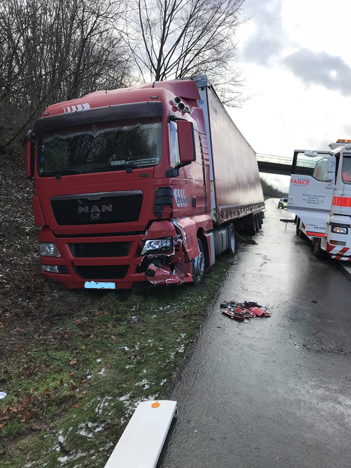 Bergedienst Wischnewski bei einer Fahrzeugbergung